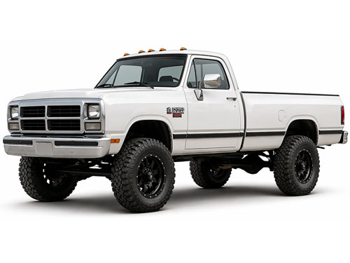 W-Series Pickup w/Cummins Lift Kits
