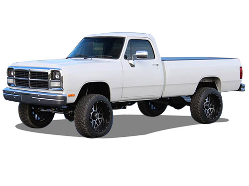 W-Series Pickup w/Cummins Lift Kits