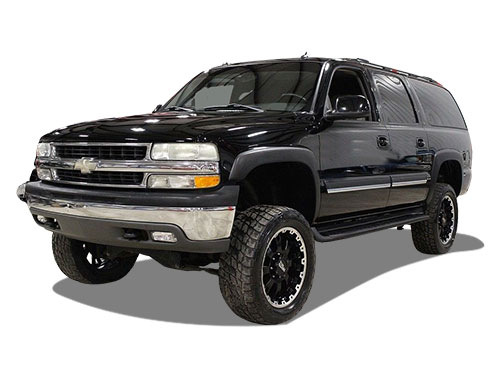 DY 1–3" Front & 2" Rear Lift Kit – Chevy Suburban 1500 2000–2006 – Torsion Keys, Shock Extenders – 4WD Only