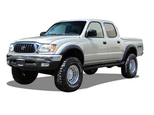 Made in America all cabs KT09102BK all transmissions fits 1995.5 to 2004 2/4WD Daystar Toyota Tacoma 2.5 Lift Kit 