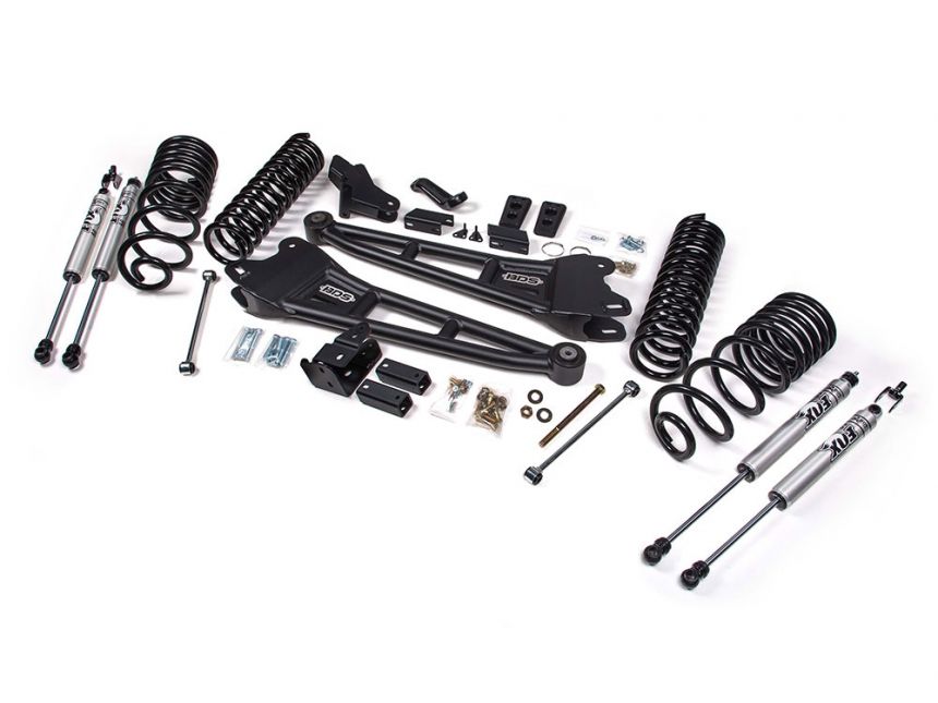 BDS 1762H 4 inch lift kit Dodge Ram 2500 right side view