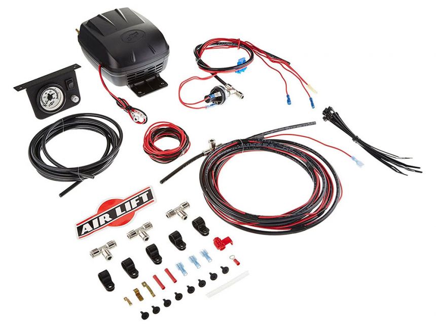 Air Lift 25592 Load Controller II Compressor System Single Gauge