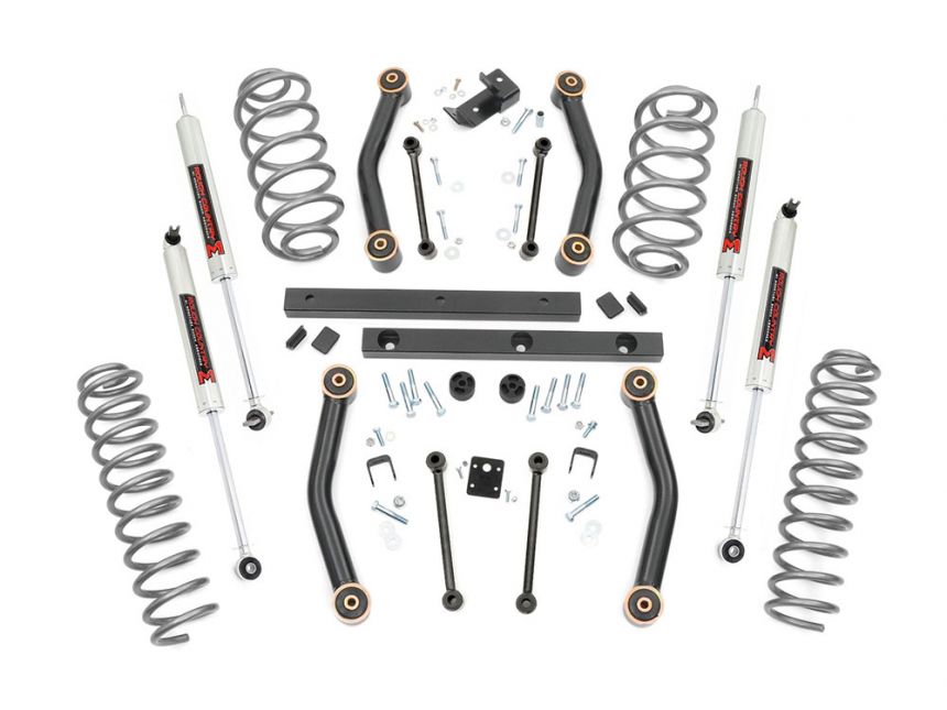 Rough Country 90630 4" 19972002 Jeep Wrangler TJ 4WD Lift Kit JackIt
