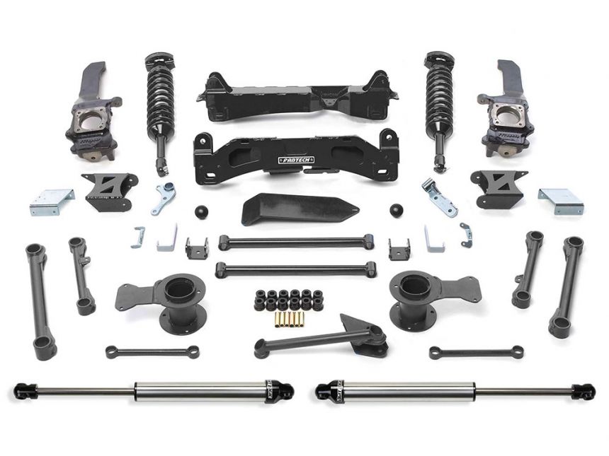 Fabtech K7025DL 6 2010 2013 Toyota FJ 4WD Performance Upgraded Lift 
