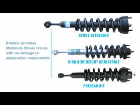 Ford F150 2004-2008 - Set of 4 Bilstein 5100 Series Adjustable