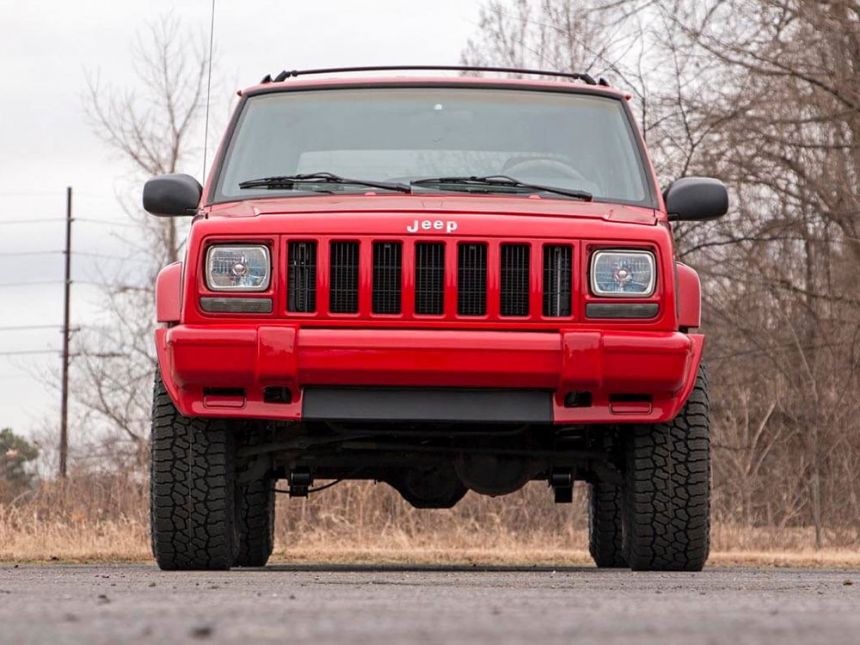 Rough Country 670XN2 3" 19842001 Jeep XJ 4WD Lift Kit JackIt