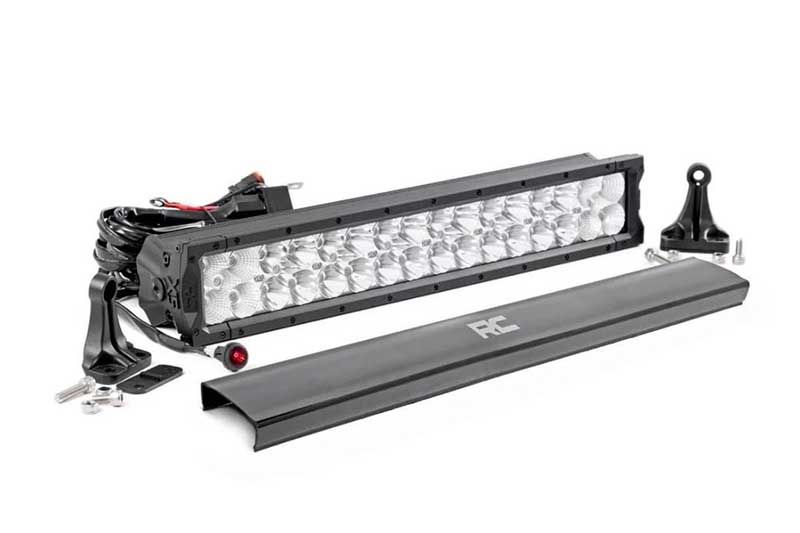 straf syreindhold ar Rough Country 76920 20" Cree LED Light Bar - (Dual Row | X5 Series) |  Jack-It