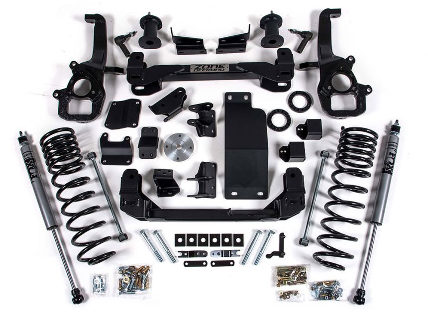 Zone D99 / D100 4" 20192022 Dodge Ram 1500 4WD Suspension Lift Kit JackIt