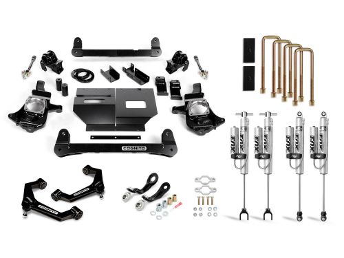 4" 2011-2019 Chevy Silverado 2500HD/3500HD Performance Lift Kit (w/Fox 2.0 Resi Shocks) by Cognito