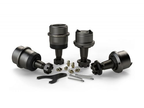 Wrangler TJ 1996-2006 Jeep 4WD Dana 30/44 HD Upper & Lower Ball Joints (2-Upper & 2-Lower) w/o Knurl by Teraflex