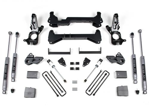 7" 2001-2010 Chevy Silverado 2500HD/3500 2WD High Clearance Lift Kit by BDS Suspension