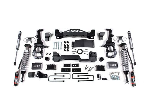 4" 2021-2025 Ford F150 4WD Fox Performance Elite Coilover Lift Kit by BDS Suspension