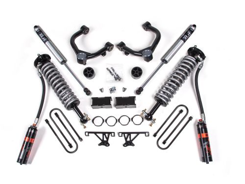 1.5" 2025-2026 GMC Sierra 1500 AT4 4WD Fox 2.5 Performance Elite Coilover Lift Kit by BDS Suspension