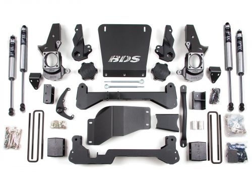 7" 2001-2006 GMC Sierra 2500 (Non HD) 4WD High Clearance Lift Kit by BDS Suspension