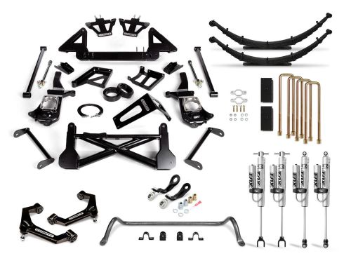 10" 2011-2019 Chevy Silverado 2500HD/3500HD Performance Lift Kit (w/Fox 2.0 Resi Shocks) by Cognito