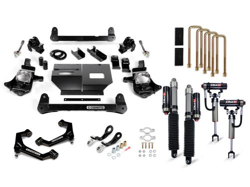 4" 2011-2019 Chevy Silverado 2500HD/3500HD Elite Lift Kit (w/Elka 2.5 Resi Shocks) by Cognito