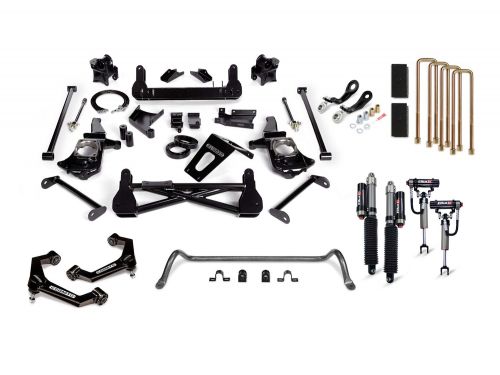 7" 2011-2019 Chevy Silverado 2500HD/3500HD Premier Lift Kit (w/Elka 2.5 Resi Shocks) by Cognito