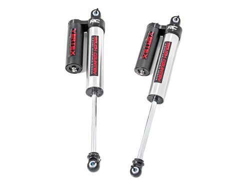 F250 Super Duty 2005-2025 Ford 4wd Rough Country Adjustable Vertex Series Rear Shocks (fits w/ 4-8" Rear Lift)
