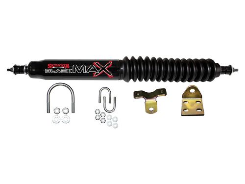 Montero 1984-1990 Mitsubishi 4WD Black Max Steering Stabilizer Kit by Skyjacker