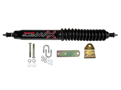Wrangler YJ 1987-1996 Jeep 4WD Black Max Steering Stabilizer Kit by Skyjacker