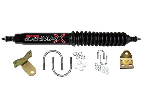 Terra/Traveler 1962-1982 International Black Max Steering Stabilizer Kit by Skyjacker