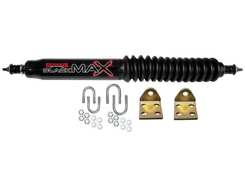 Wrangler TJ 1997-2006 Jeep 4WD Black Max Steering Stabilizer Kit by Skyjacker