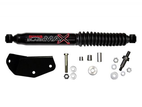 F250/F350 2005-2010 Ford (w/ 4" lift) 4WD Black Max Steering Stabilizer Kit by Skyjacker