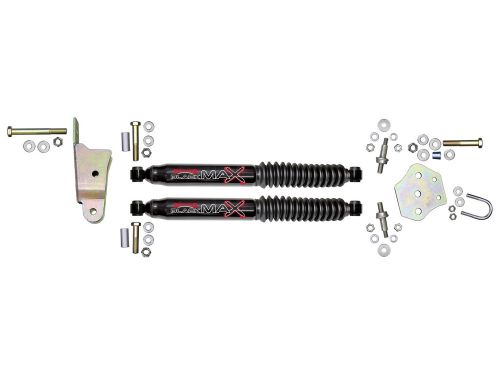 Ram 2500/3500 1994-1997 Dodge 4WD Black Max Dual Steering Stabilizer Kit by Skyjacker