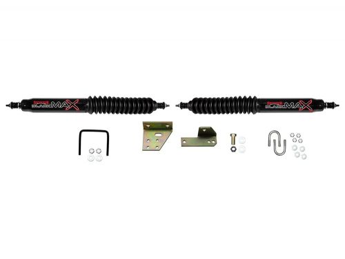 Pickup 1979-1983 Toyota 4WD Black Max Dual Steering Stabilizer Kit by Skyjacker