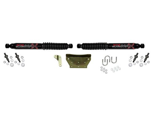 Excursion 2000-2005 Ford 4WD Black Max Dual Steering Stabilizer Kit by Skyjacker