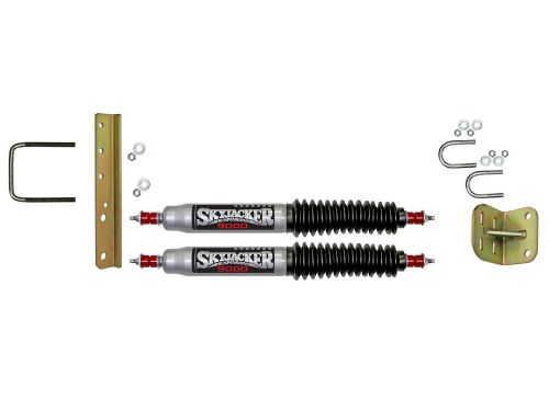 Wrangler YJ 1987-1996 Jeep 4WD 9000 Series Dual Steering Stabilizer Kit by Skyjacker