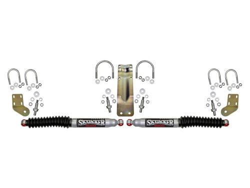 F250/F350 2005-2025 Ford 4wd - 9000 Series Dual Steering Stabilizer Kit by Skyjacker