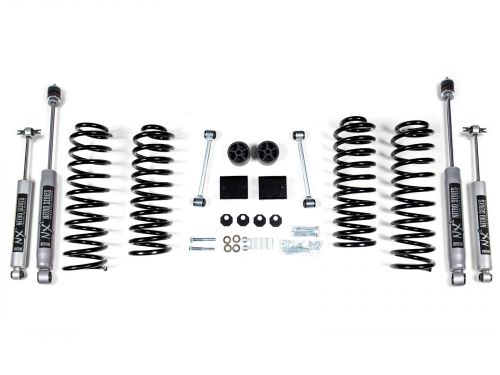 2" 2007-2011 Jeep Wrangler JK (4 door) 4wd Coil Spring Lift Kit by BDS Suspension