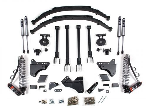 8" 2011-2016 Ford F250/F350 4WD (w/diesel engine) Fox Performance Elite CoilOver 4-Link Lift Kit by BDS Suspension
