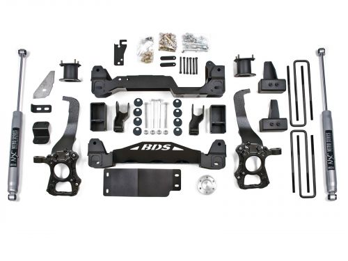 4" 2014 Ford F150 4WD Lift Kit by BDS Suspension