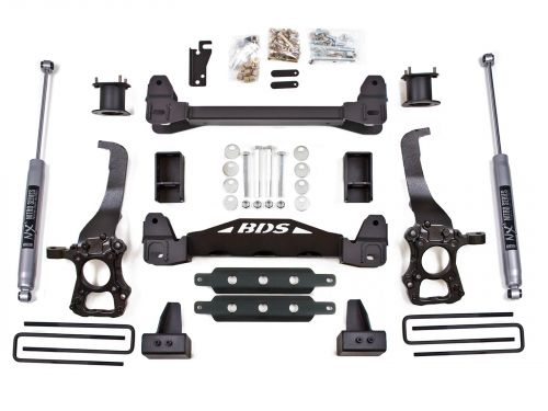 6" 2014 Ford F150 2WD Lift Kit by BDS Suspension