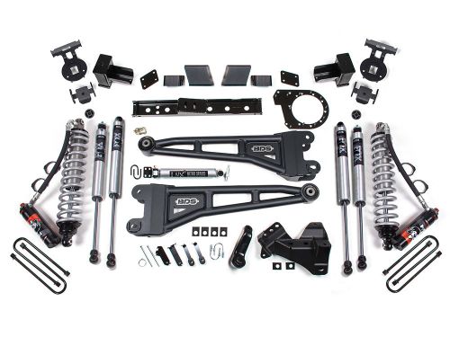 7" 2020-2022 Ford F250/F350 4WD (w/diesel engine) Fox Performance Elite Coilover Radius Arm Lift Kit by BDS Suspension