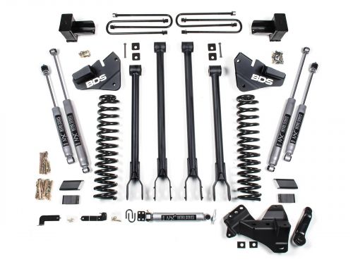 4" 2020-2022 Ford F350 Super Duty 4WD (Dually models) 4-Link Lift Kit by BDS Suspension
