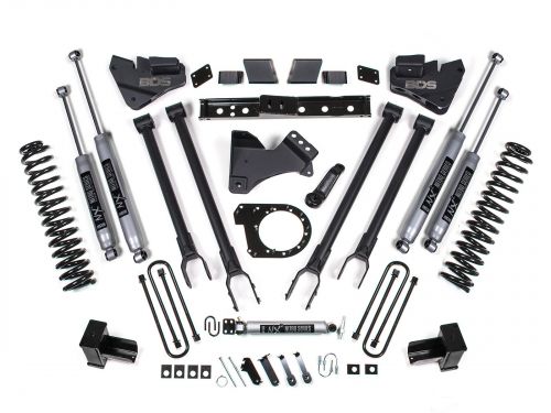 6" 2020-2022 Ford F350 Super Duty 4WD (Dually & Diesel models) 4-Link Lift Kit by BDS Suspension