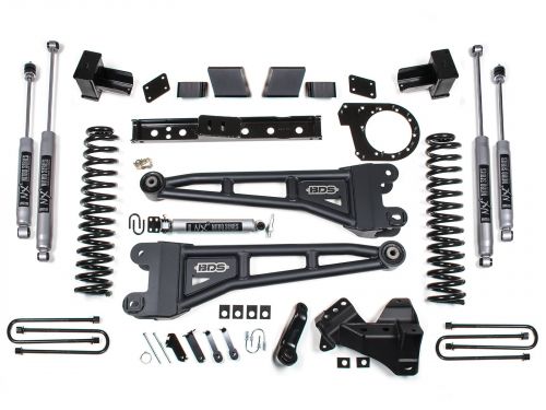 6" 2017-2019 Ford F250/F350 (w/diesel engine) 4wd Radius Arm Lift Kit by BDS Suspension