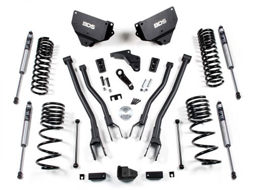 4" 2014-2018 Dodge Ram 2500 4WD 4-Link Lift Kit by BDS Suspension