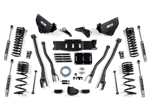 5.5" 2014-2018 Dodge Ram 2500 4WD (w/gas engine) 4-Link Lift Kit by BDS Suspension