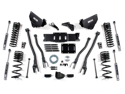 6" 2014-2018 Dodge Ram 2500 4WD (w/diesel engine) 4-Link Lift Kit by BDS Suspension