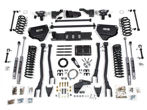 8" 2014-2018 Dodge Ram 2500 4WD (w/diesel engine) 4-Link Lift Kit by BDS Suspension