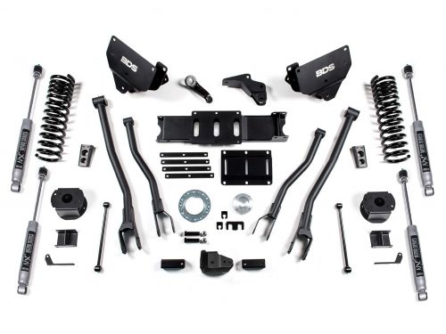 6" 2014-2018 Dodge Ram 2500 4wd (w/diesel engine & factory air ride) 4-Link Lift Kit by BDS Suspension