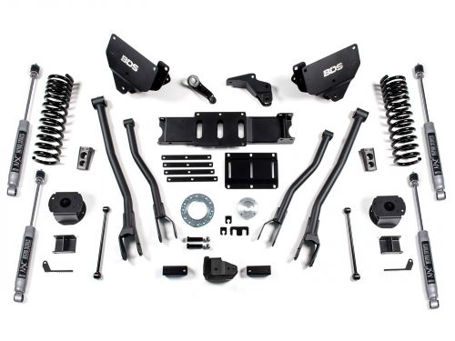 5.5" 2014-2018 Dodge Ram 2500 4wd (w/gas engine & factory air ride) 4-Link Lift Kit by BDS Suspension