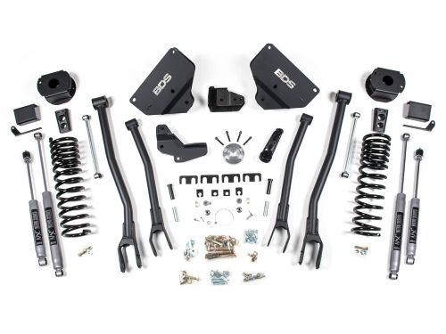 4" 2014-2018 Dodge Ram 2500 4wd (w/diesel engine & factory air ride) 4-Link Lift Kit by BDS Suspension