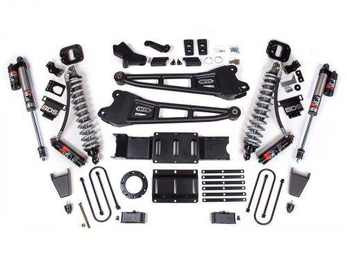4" 2019-2024 Dodge Ram 3500 4WD (w/diesel engine) Fox 2.5 Performance Elite Coilover / Radius Arm Lift Kit by BDS Suspension