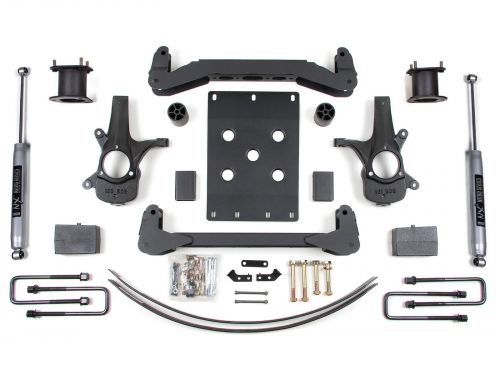 6" 2007-2013 GMC Sierra 1500 2WD High Clearance Lift Kit by BDS Suspension