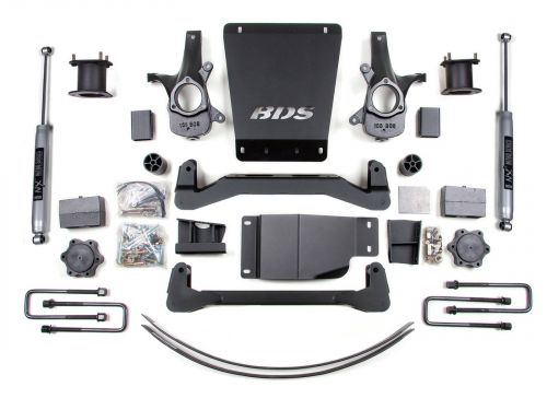 6" 2007-2013 Chevy Silverado 1500 4WD High Clearance Lift Kit by BDS Suspension